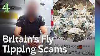 Britain's Illegal Fly Tipping Gangs: Exposed | Rubbish Tip Britain | Dispatches | Channel 4