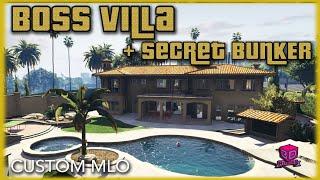 [GTA 5 MLO] Boss Villa + Secret Bunker - (FiveM Mapping)
