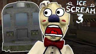 I HIT ROD WITH A TRAIN! | Ice Scream 3 Gameplay