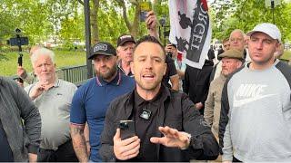 BRITISH PATRIOTS COME BACK TO SPEAKERS CORNER