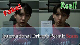 I got Scammed!! 【Getting an International Driver's License】