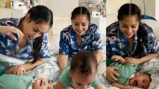 Nagita Hot News || Rayyanza Putra Raffi Ahmad Tak Berheti Ketawa saat Diajak Main dengan Mama Gigi