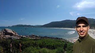 Nudist beach in Florianópolis, Brazil - Praia da Galheta