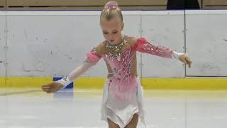 Николь Панфёрова (кат. юный фигурист) - Первое место на соревнованиях "Зимняя сказка" 24 янв 2023