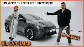 Kia EV4 Hatch (2025) Das musst du übers NEUE SUV ab 40.000€ wissen! Review | Test | Preis | Kia EV 4