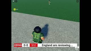 RCC Roblox Cricket Council this is the LBW Bug