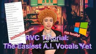 RVC Tutorial: The Easiest Vocal A.i. to date (Windows/Linux)