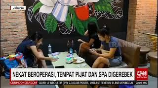 Nekat Beroperasi Tempat Pijat Dan SPA Digerebek | REDAKSI MALAM (06/07/21)