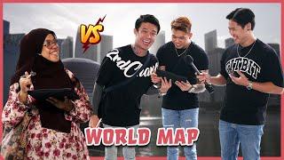 We Tested Singaporeans on the World Map with a $205 Reward! | Juniors vs. Seniors