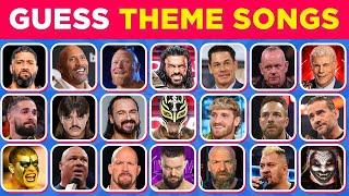 Guess the Top 50 WWE Theme Songs | Roman Reigns, Jey Uso, Cody Rhodes