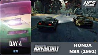 Need for Speed: No Limits | Breakout (Day 4 - Heat) HONDA NSX (1991)