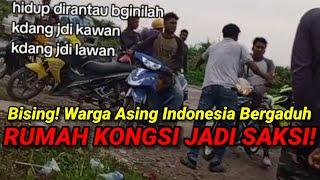 Rumah Kongsi Kecoh! Warga Asing Indonesia Bertekak!