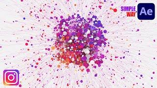 AFTER EFFETS 2024 || Create Particle Logo Animation Tutorial In After Effects