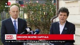 GEOANĂ ȘI NICUȘOR DAN, ÎNTÂLNIRE CRUCIALĂ.  DISCUȚII DESPRE CAPITALĂ. Știri B1TV_7 nov. 2024