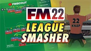 Smashing the Leagues w/ 3 Centre-Backs + 3 Strikers | FM 22 Best Tactics