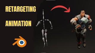 How to Retarget Animation in Blender from Mixamo | Mixamo to Any RIG