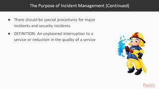 ITIL v4 Revision Guide : Incident Management | packtpub.com