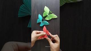 Paper butterfly making #shorts