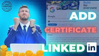 How to Add Certificates to Your Linkedin Profile | Ateeq10