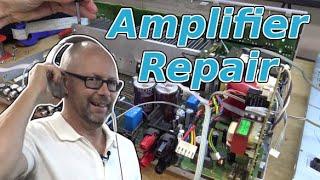 Fixing Old Hi-Fi Amplifier With A Soldering Iron
