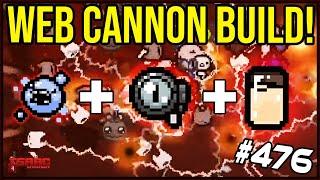 WEB CANNON BUILD! -  The Binding Of Isaac: Repentance #476