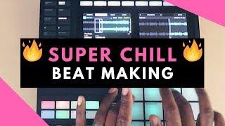 Making A Super Chill "Two Step" Beat! Maschine MK3 Sample Pack Review Midnight Breaks