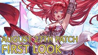 My First Look Into August 27th Patch ! Including Alexiel/Brodia FLB !【Granblue Fantasy】