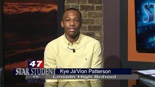 Star Student, Kye Patterson  02/14/2020