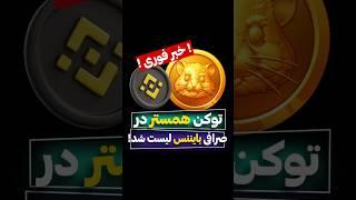 بلاخره همستر لیست شد: ایردراپ همستر در بایننس