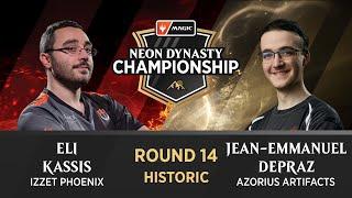 Eli Kassis vs Jean-Emmanuel Depraz | Round 14 | Neon Dynasty Championship