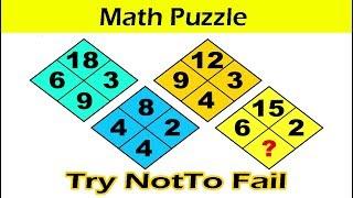 Math Puzzle #11 || ANSWER IF YOU CAN ! Math Puzzle | Logic Question brilliant only can answer