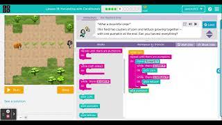 Code.org, Express Course (2021) Lesson 19