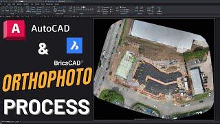 Construction Drone Mapping Guide: Using Orthophotos in AutoCAD