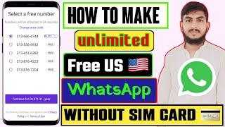 Create WhatsApp Account with TextNow App on US  Number