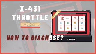 How to Diagnosis Your Vehicle on Launch X-431 Throttle?