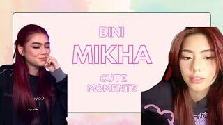 CUTE MOMENTS OF BINI MIKHA LIM