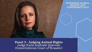 Judging Animal Rights with Karla Andrade Quevedo (Constitutional Court of Ecuador)