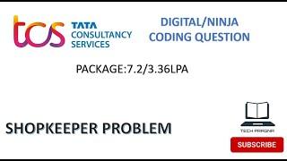 TCS Digital coding question