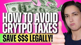 How to Avoid Crypto Taxes?  (Save $$$ Legally! ) - #Crypto CPA Explains