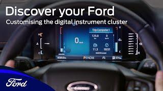 How to customise the digital instrument cluster | Discover your Ford Ranger