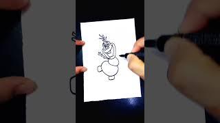 How to draw a Snowman #shorts #snowman #drawing #howtodraw #viral #art @shahanazzart1919