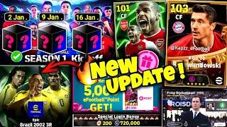 V4.3.0 New Update Good News  New Ambassador Packs, Manager Packs & Daily Game Coin | eFootball 2025