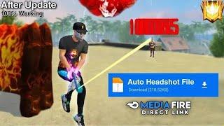 FREE FIRE AUTO HEADSHOT CONFIG FILE |‼️SCRIPT HEADSHOT FILE | GLITCH FILE |Perfect Aimlock 