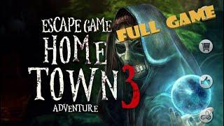 Escape Game Home Town 3 walkthrough FULL