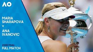 Maria Sharapova v Ana Ivanovic Full Match | Australian Open 2008 Final