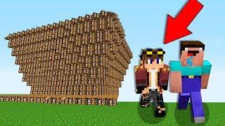 НУБ И ПРО ПРОТИВ ЦУНАМИ ИЗ ХЕРОБРИНА ! КАК ВЫЖИТЬ НУБУ MINECRAFT ТРОЛЛИНГ ЛОВУШКА ЗАЩИТА МУЛЬТИК