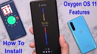 OnePlus Oxygen OS 11 New Features With Always On Display (How To Install OnePlus 8 Pro / OP8)