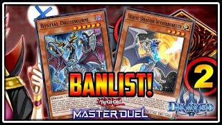 NEW Banlist for MASTER DUEL! Dragon Link is Back!?