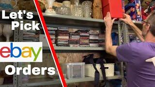 LET'S PICK SOME EBAY ORDERS IN MY SHED