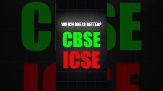 CBSE vs ICSE Which is Better?  #cbse #class10 #icse